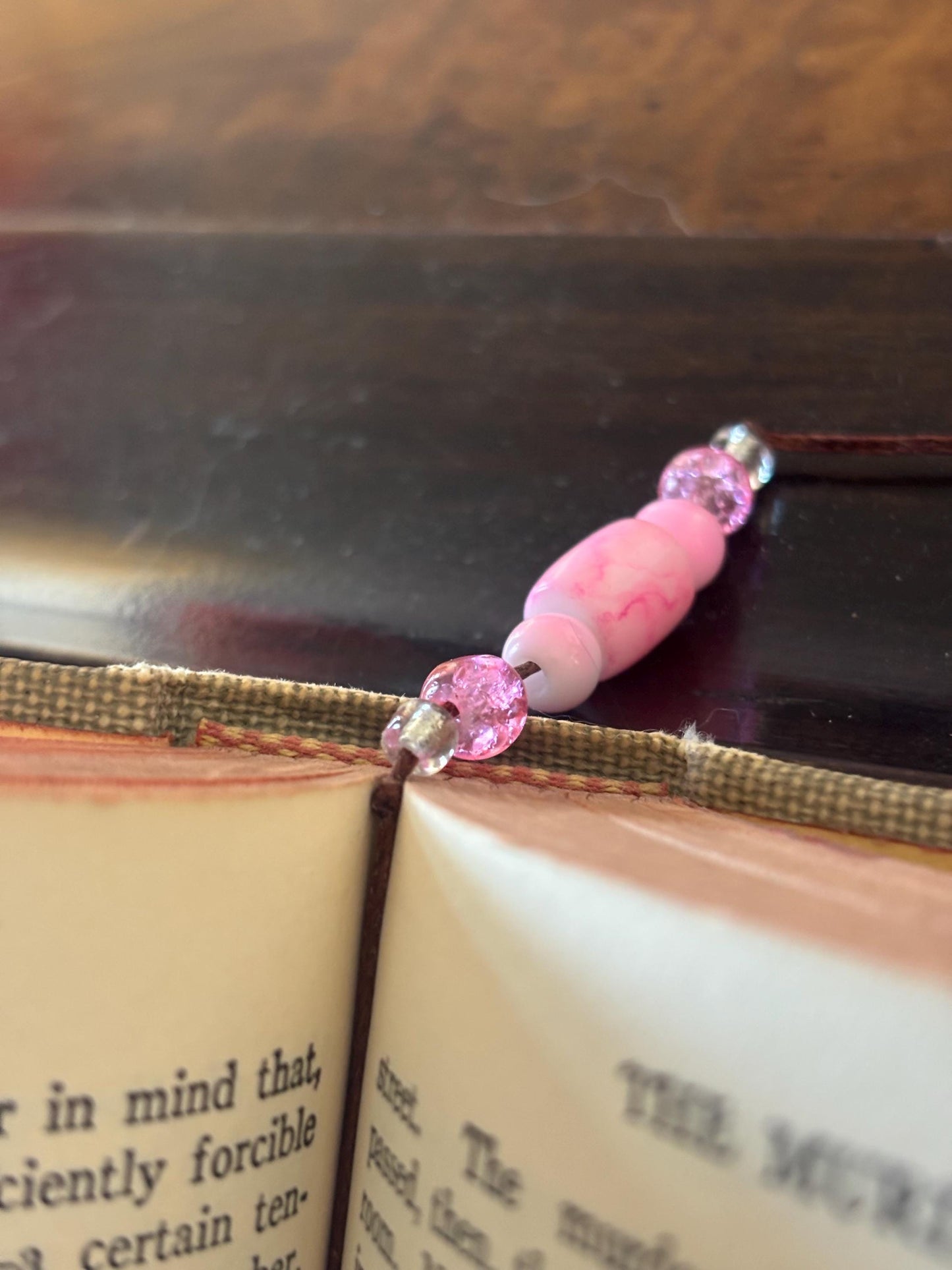 DIY Beaded Bookmark Kit – Build Your Own String Bookmark, Creative Reader Gift