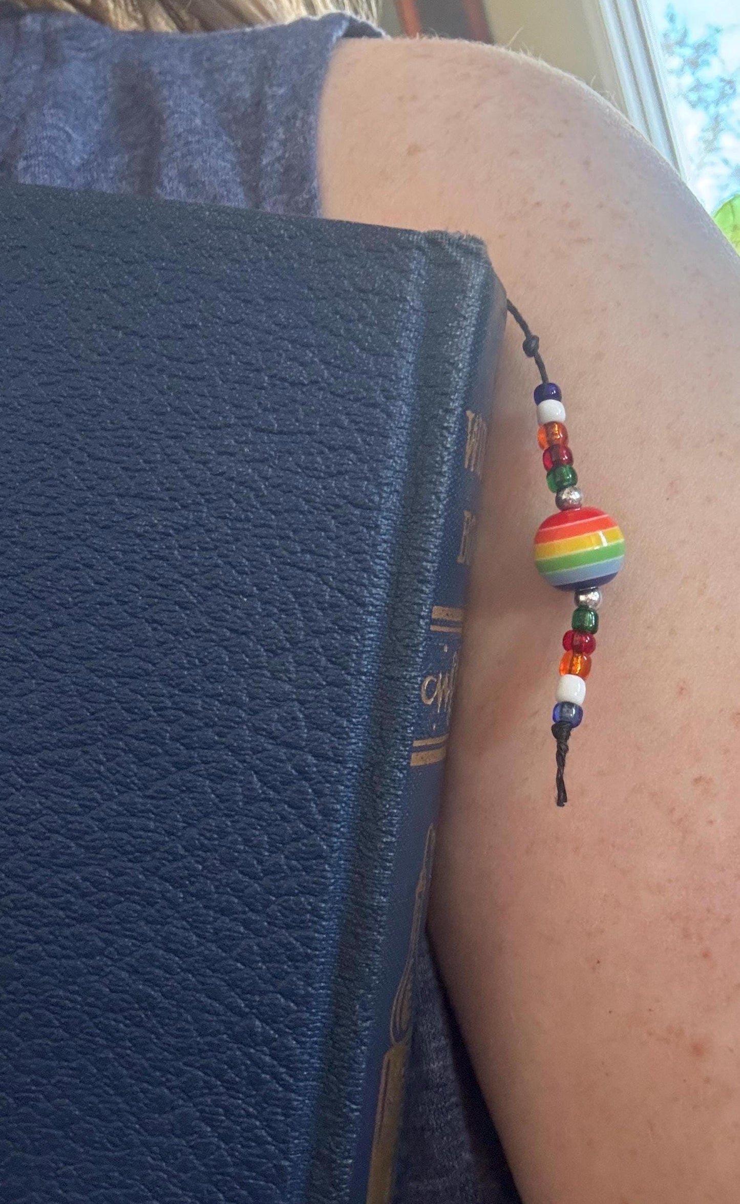 DIY Beaded Bookmark Kit – Build Your Own String Bookmark, Creative Reader Gift