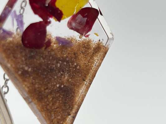 Mojave Desert Resin Pendant Necklace – Preserved Desert Botanicals