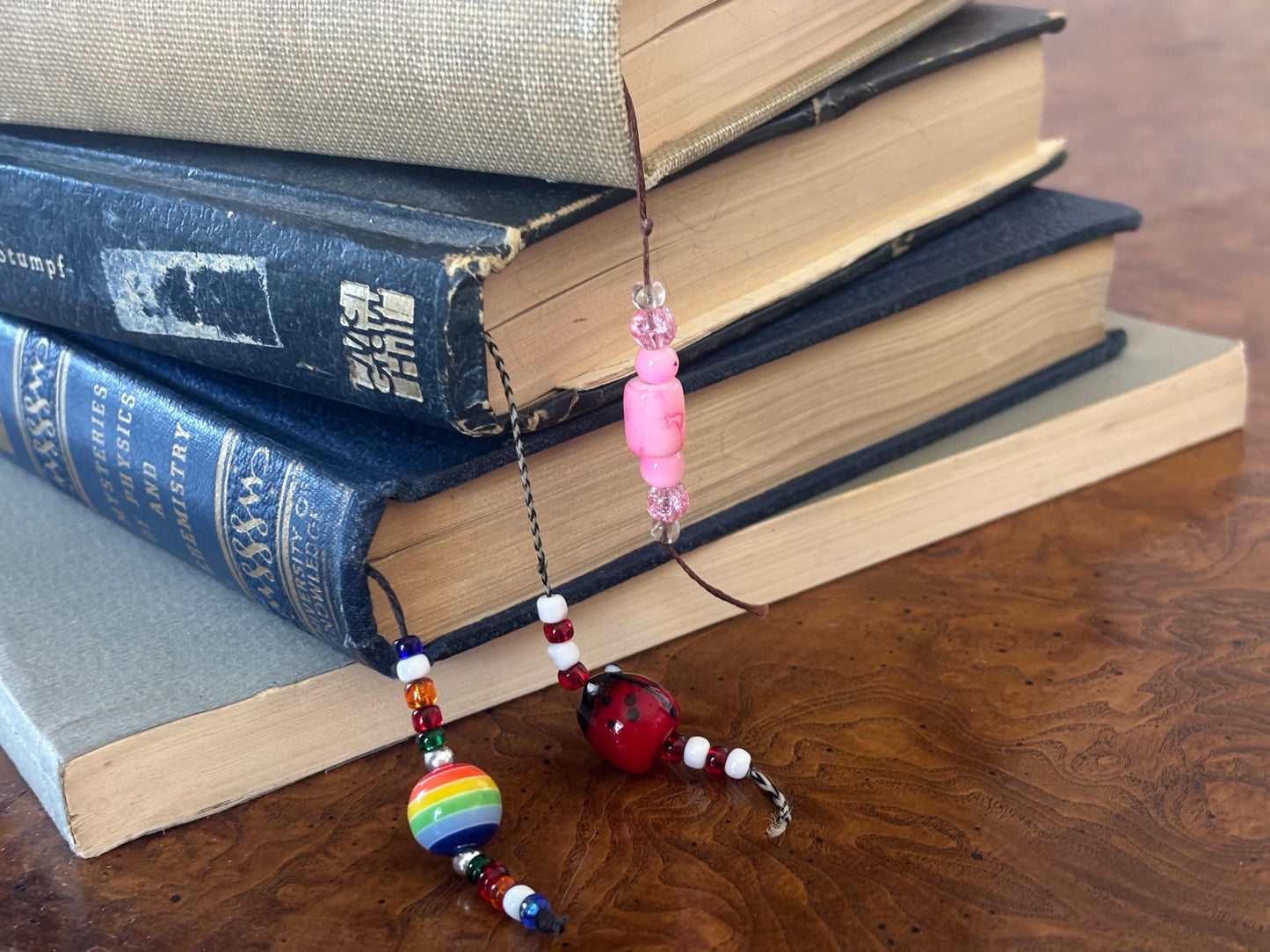 DIY Beaded Bookmark Kit – Build Your Own String Bookmark, Creative Reader Gift