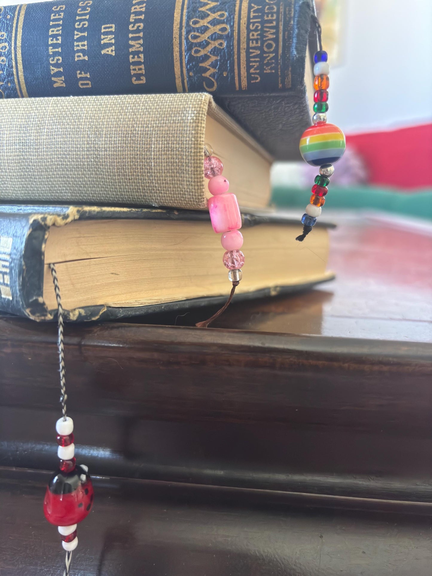 DIY Beaded Bookmark Kit – Build Your Own String Bookmark, Creative Reader Gift